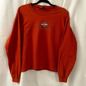 Harley Davidson top size Large. Good condition. 100% cotton.  Comfortable.